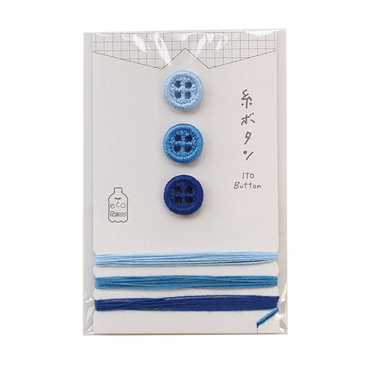 糸ボタンと糸のセット