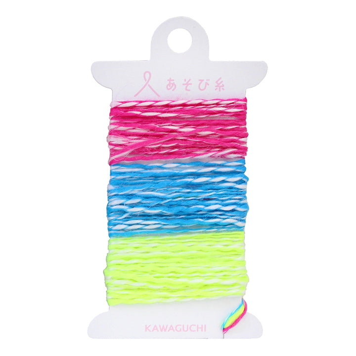 あそび糸 蛍光色