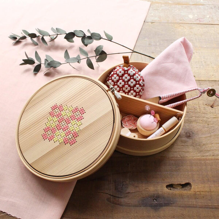 曲げわっぱの道具箱 お裁縫セット - Cohana Online Store