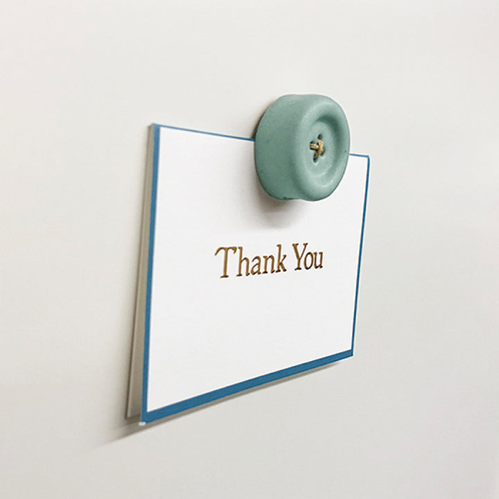 信楽焼のボタンマグネット