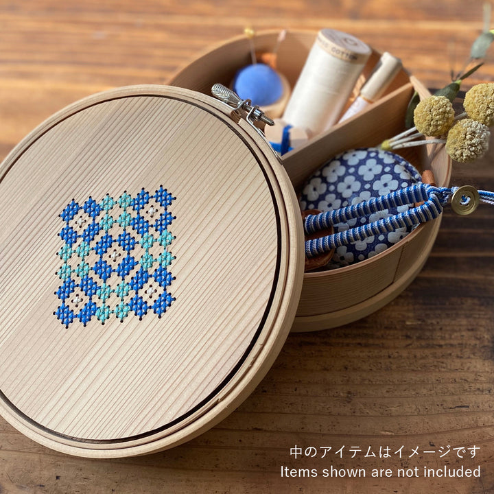 曲げわっぱの道具箱【本体のみ】