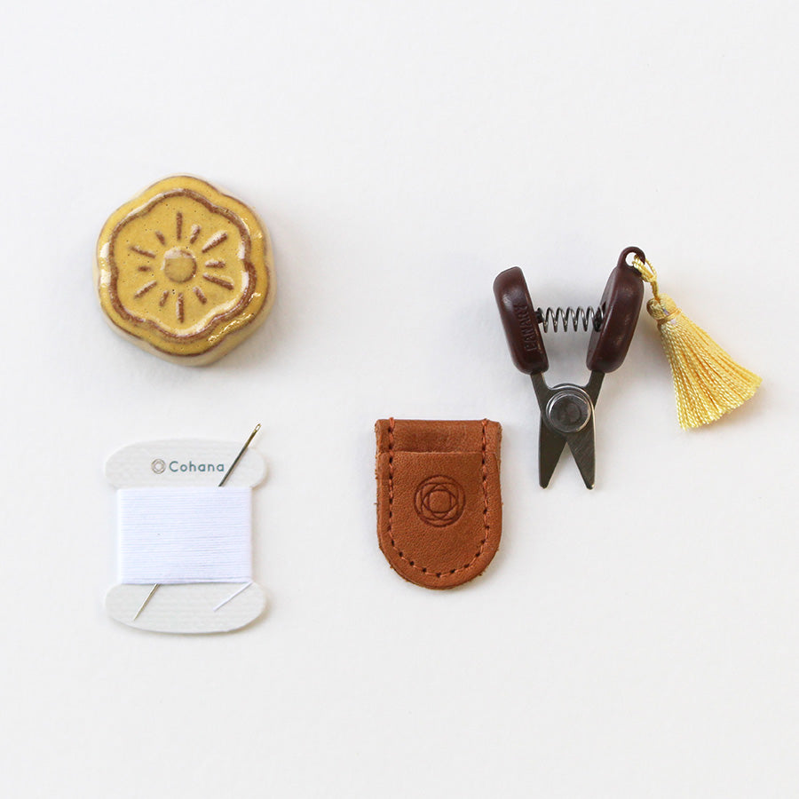 淡路瓦の針やすめ お針子セット