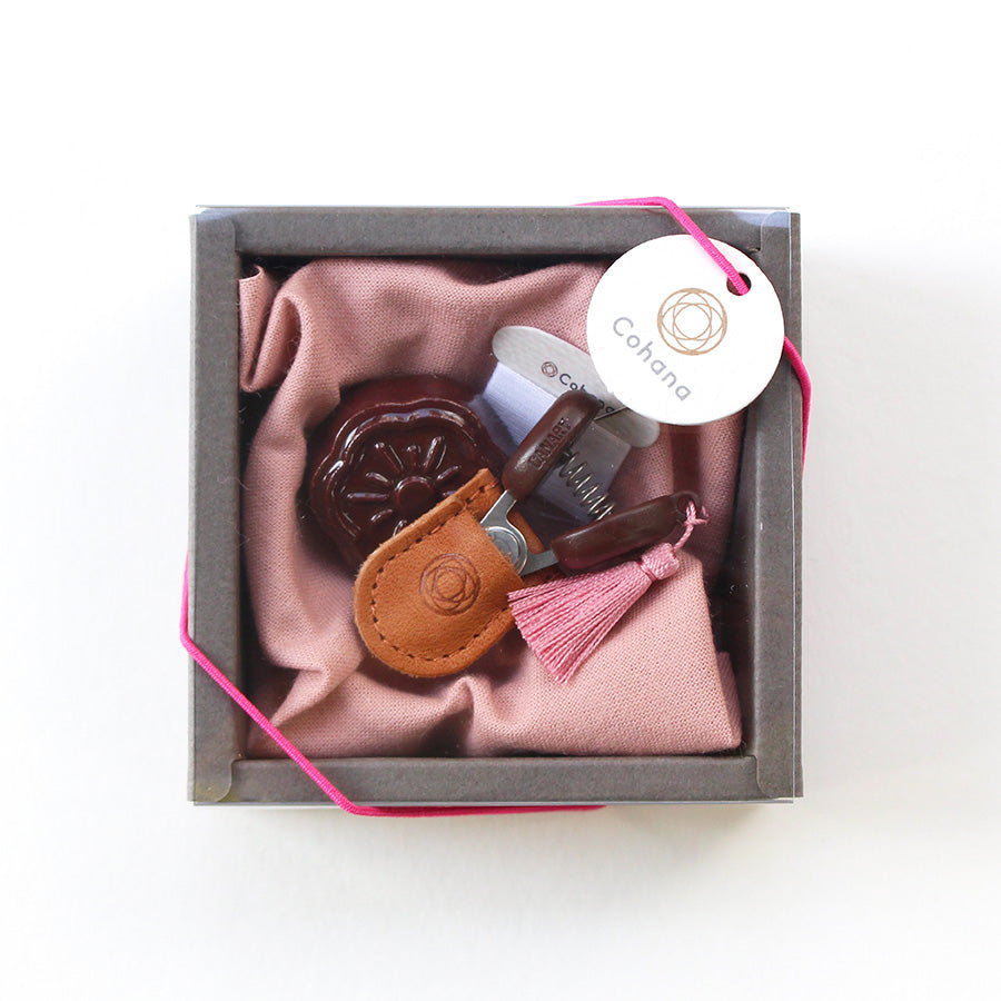 淡路瓦の針やすめ お針子セット