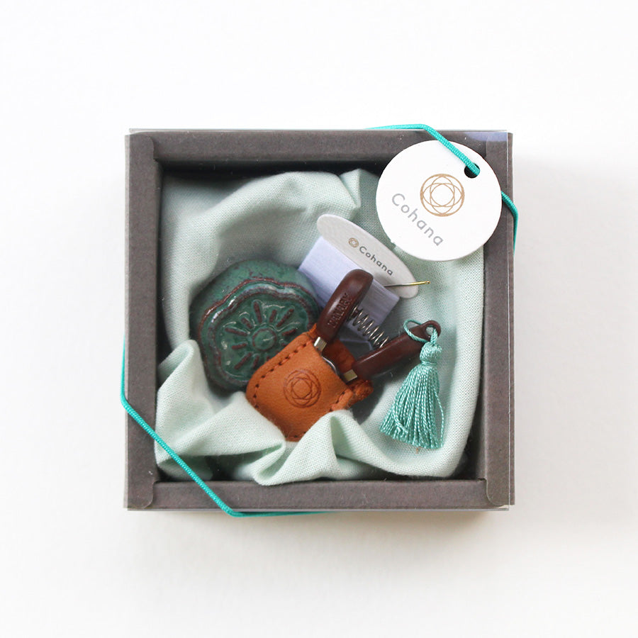 淡路瓦の針やすめ お針子セット