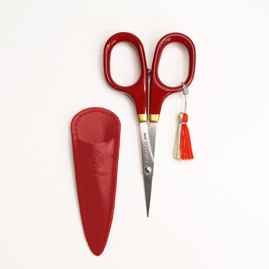 【数量限定・予約B:入荷11月下旬】ならの木底の道具入れ お裁縫セット あか