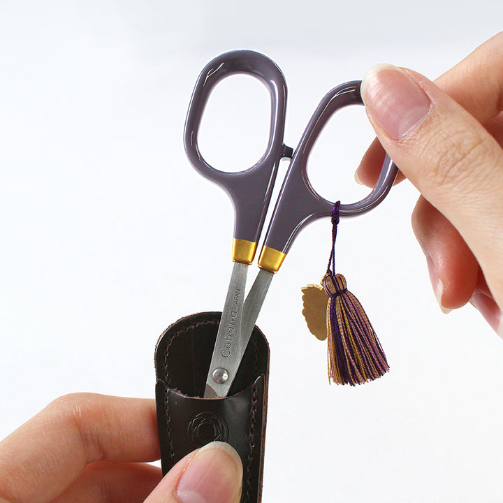 【数量限定・予約A:入荷2月上旬】漆と金蒔絵の小ばさみ ぶどう