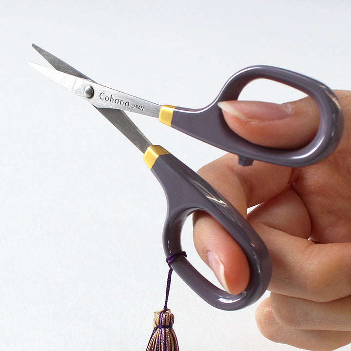 【数量限定・予約A:入荷2月上旬】漆と金蒔絵の小ばさみ ぶどう