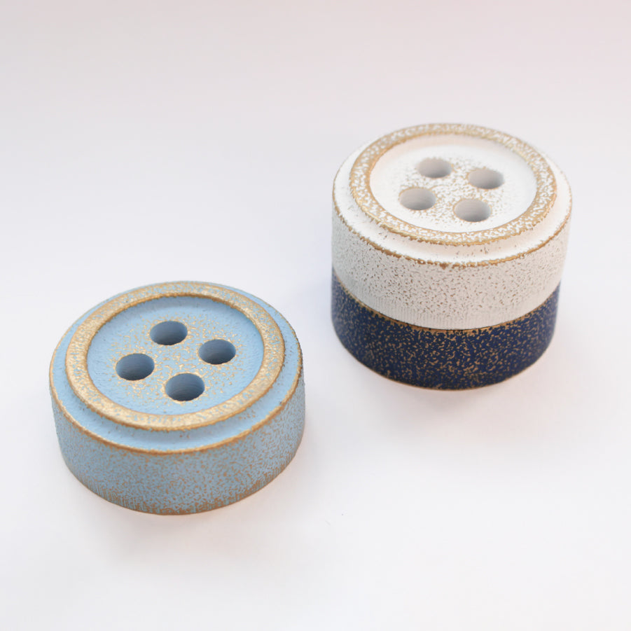 【数量限定・予約:入荷10月中旬】南部鉄器の文ちん 白藍／薄藍／紺藍