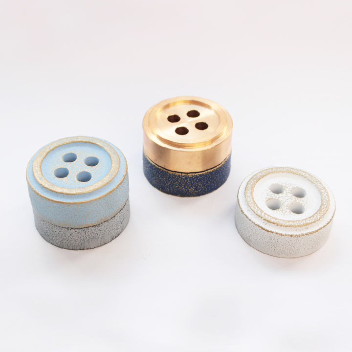 【数量限定・予約:入荷10月中旬】南部鉄器の文ちん 白藍／薄藍／紺藍