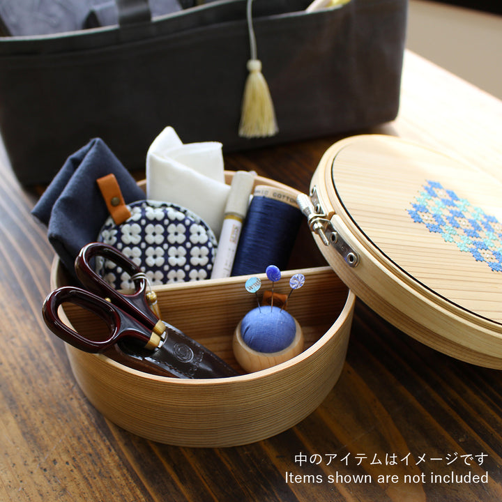曲げわっぱの道具箱【本体のみ】