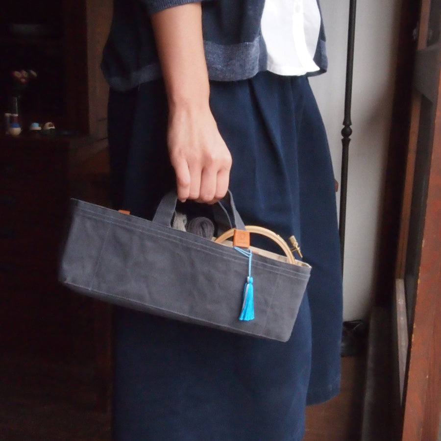 帆布の道具入れ