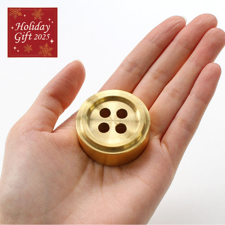 真ちゅうの豆文ちん (130g) (45-395)