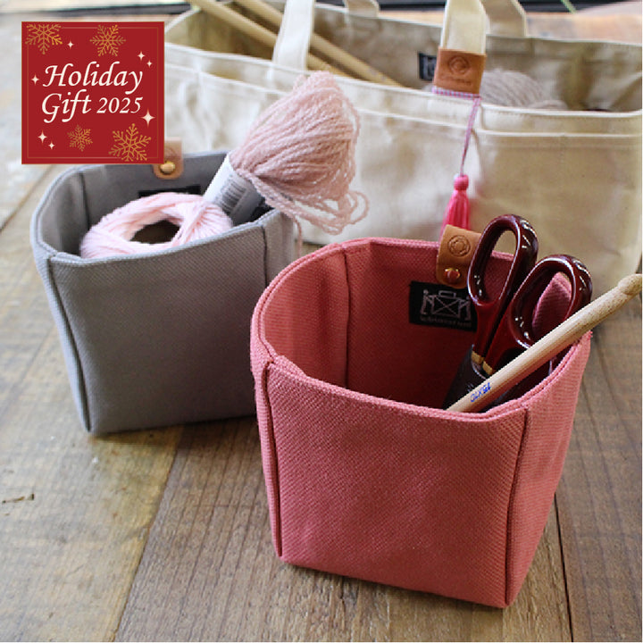 帆布の小間物入れ